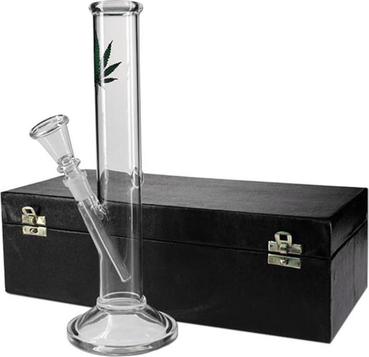Actual product image Black Leaf Kofferbong Hanfblatt Zylinder
