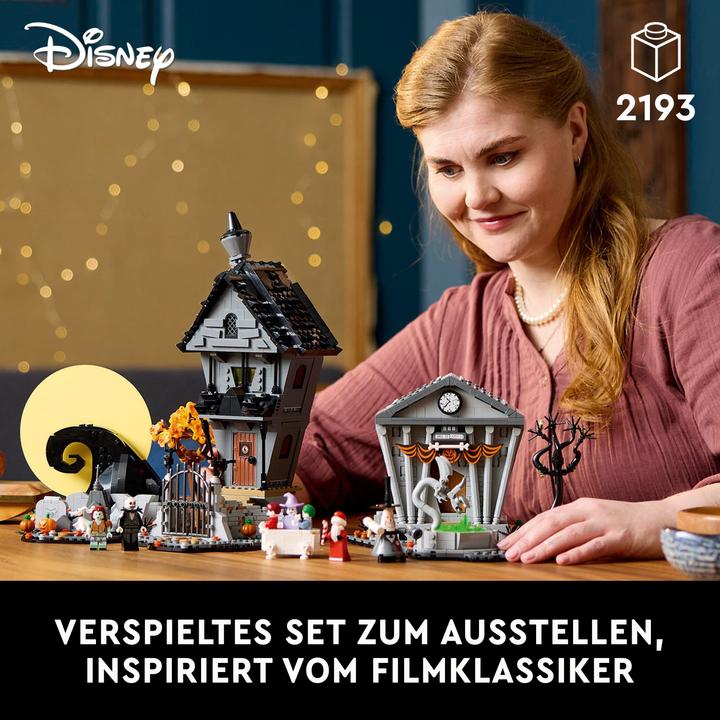 Image du produit LEGO Nightmare Before Christmas (21351, LEGO Ideas, LEGO difficiles à trouver)