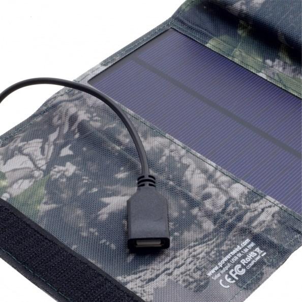 Produktbild Sunen PowerNeed Solar Charger 9W, camouflage (9 W)