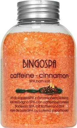 BingoSpa Anti-Cellulite Badesalz mit Koffein und Zimt 600g (Badesalz)