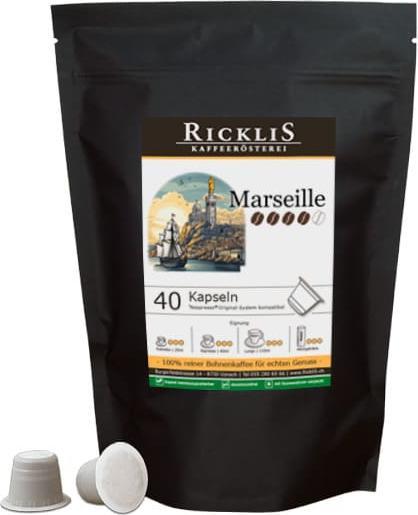 RickliS Kaffeerösterei Marseille (40 x Port.)