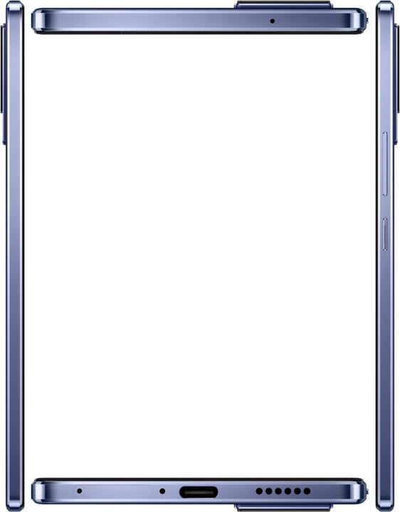 Actual product image Vivo V21 5G (128 GB, Dusk Blue, 6.44", Hybrid Dual SIM, 64 Mpx, 5G)