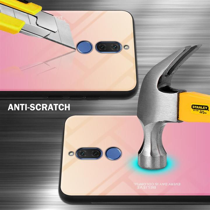 Produktbild Cadorabo TPU 2 Farben Glas Cover (Huawei Mate 10 Lite)