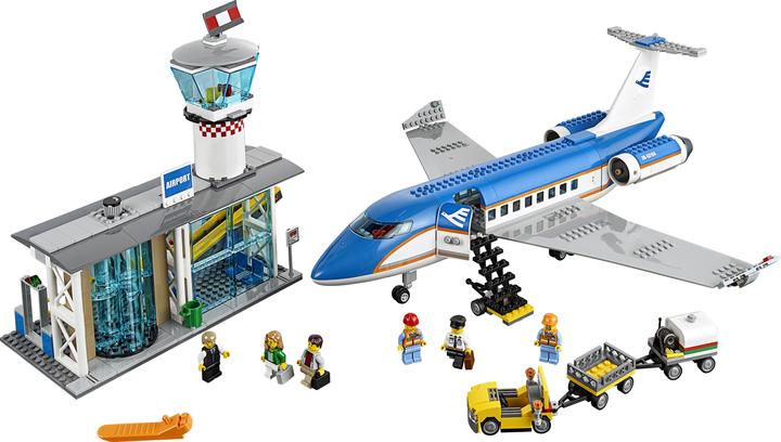 Actual product image LEGO City airport terminal hall (60104, LEGO City)