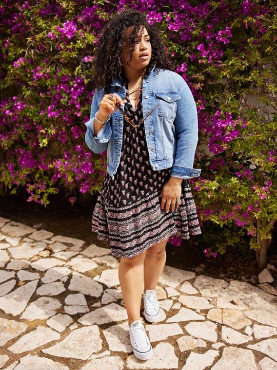 Actual product image Only Curvy CARWespa denim jacket (50)