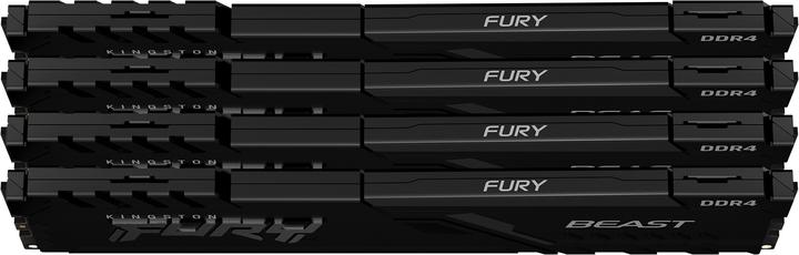 Actual product image Kingston FURY Beast (4 x 16GB, 3600 MHz, DDR4-RAM, DIMM)