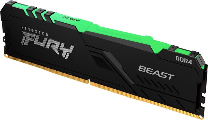 Image du produit Kingston FURY Beast RGB (1 x 16GB, 3600 MHz, RAM DDR4, DIMM)