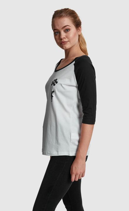 Actual product image Merchcode Ladies Brandalised - Banksy's Graffiti Balloons Raglan Tee (S)
