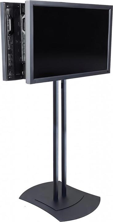 Actual product image Peerless Flat Panel Display Stand FPZ-600 - Setup for 4 LCD Displays - Black - Bi (Ground, 60")