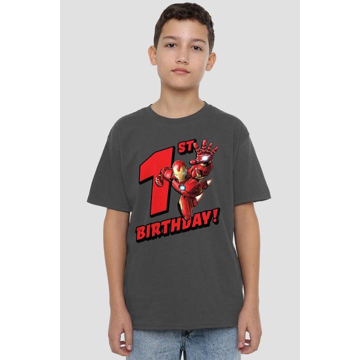 Produktbild Iron Man TShirt 1. Geburtstag (140)