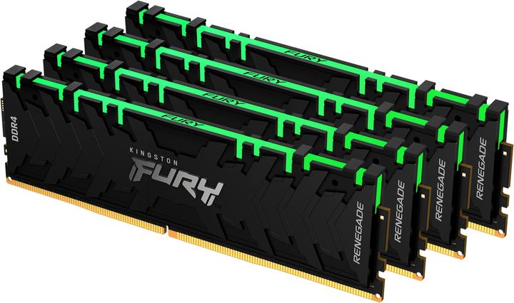 Produktbild Kingston FURY Renegade RGB (4 x 8GB, 3600 MHz, DDR4-RAM, DIMM)