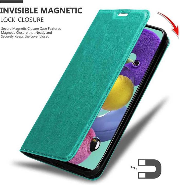 Actual product image Cadorabo Book Invisible Magnet Cover (Samsung Galaxy M40s)