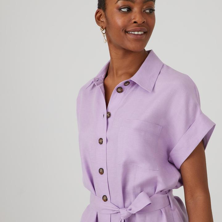 Actual product image La Redoute Collections Signature shirt dress (40)