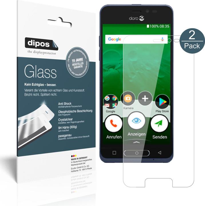 Produktbild Dipos Displayschutz Anti-Shock (1 Stück, Doro 8035)