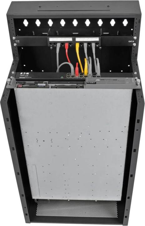 Immagine prodotto Eaton SmartRack 12U Basso profilo con montaggio verticale e a parete per server di piccole dimensioni (12 HE, Rack da 19 pollici)