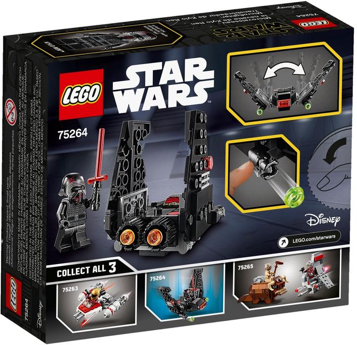 Produktbild LEGO Kylo Rens Shuttle Microfighter (75264, LEGO Star Wars)
