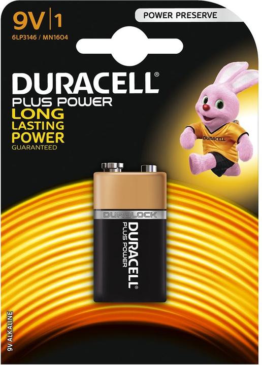 Produktbild Duracell Plus (1 Stk., 9V Block)