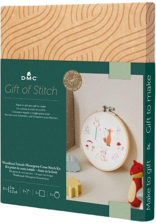 DMC Gift of Stitch kit à broder Amis de la forêt