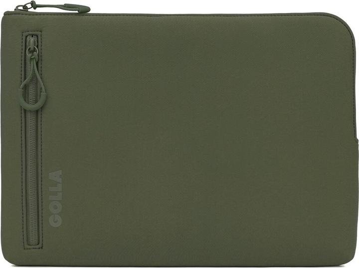 Actual product image Golla Set of backpack and laptop sleeve 15 inch, green