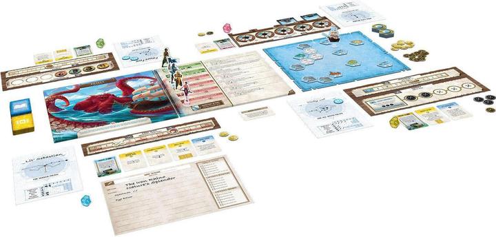 Actual product image Plaid Hat Games Connoisseur Game Forgotten Waters (German)