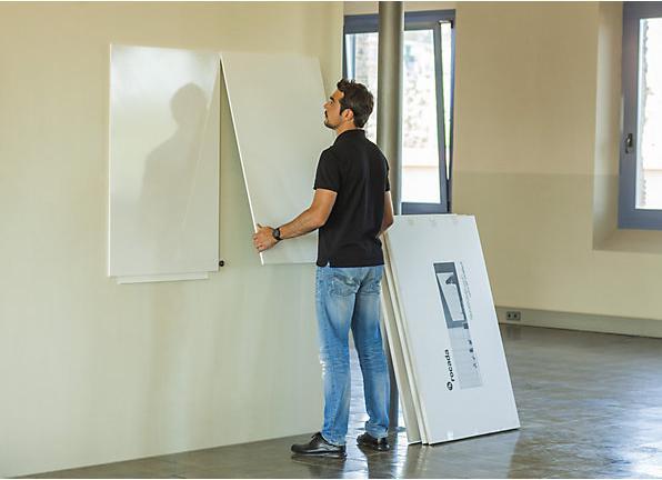 Image du produit kaiserkraft Tableau blanc modulaire, version PRO - tôle d'acier plastifiée, lot de 2, l x h (2000 x 1000 mm)
