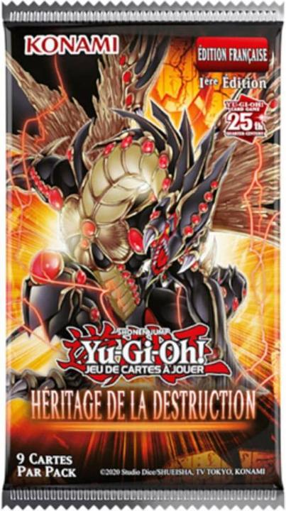 Actual product image Konami W5032 Kartenspiel (French, Booster Pack)