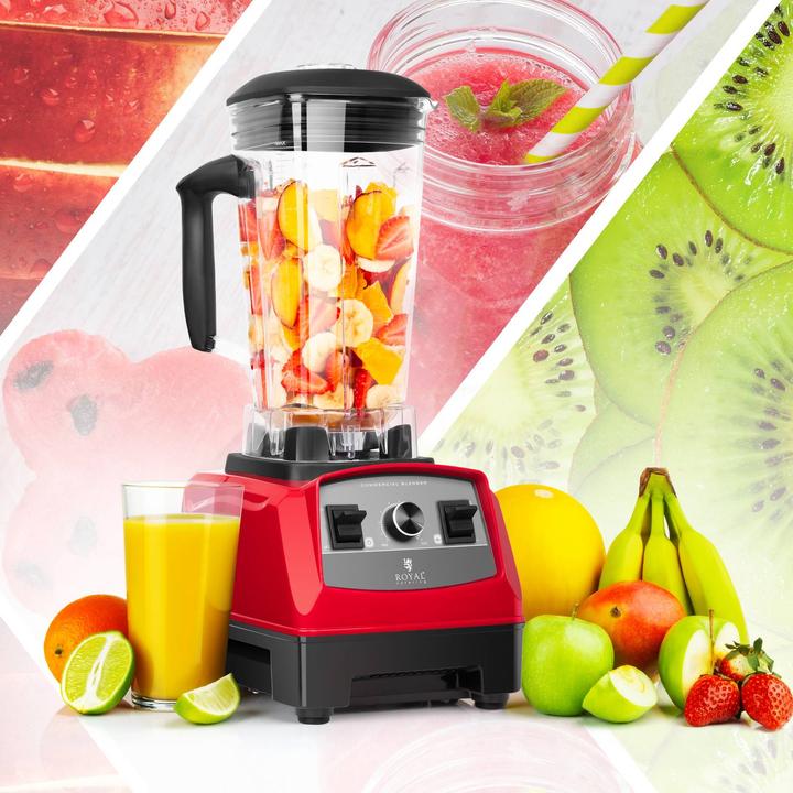 Produktbild Royal Catering Hochleistungsmixer Standmixer Blender Mixer Smoothiemaker 32000 U Min 1500 W (1500 W)