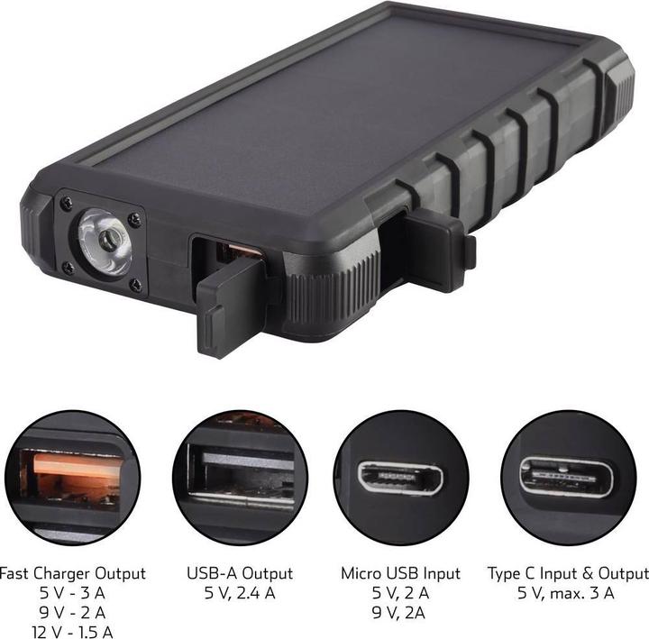 Immagine prodotto Voltcraft SL240 Solar (24000 mAh)
