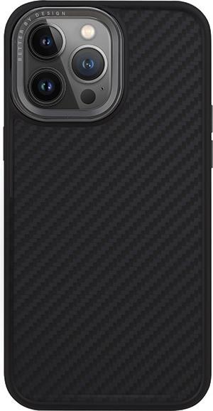Image du produit Uniq étui Keva iPhone 15 Pro Max 6.7" Magclick Charging czarny/carbon black (Apple iPhone 15 Pro Max)
