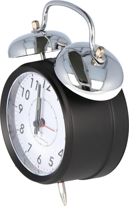 Actual product image AccuCell Alarm clock nostalgic big, the radio alarm clock with metal bell