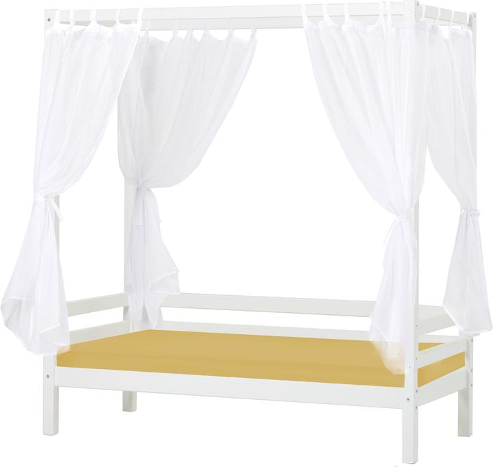 Image du produit Hoppekids Canopy Bed 70x160 w.rideau (70 x 160 cm)