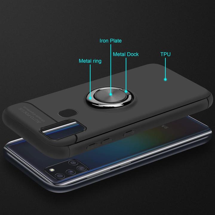 Actual product image Cadorabo TPU Auto Focus Cover (Samsung Galaxy A21s)