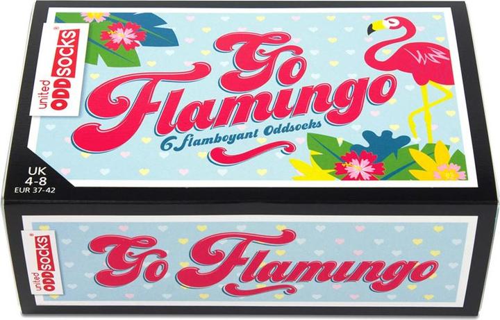 Produktbild United Oddsocks Go Flamingo (3er Pack, 37 - 42)
