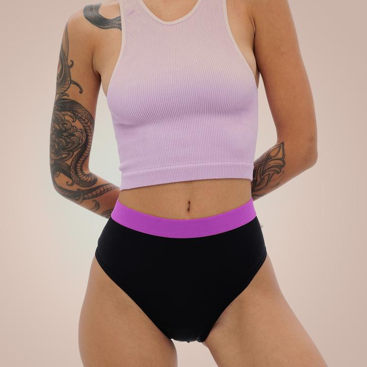 Weekiss Sport High Waist Pink Periodenunterwäsche (XXL)