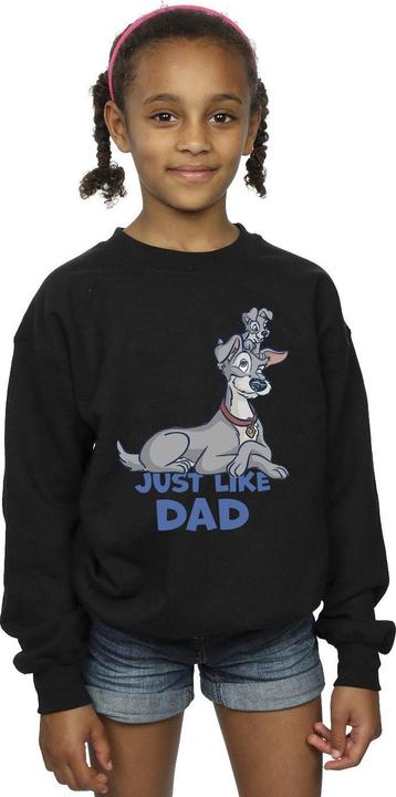 Image du produit Disney - Sweat LADY AND THE TRAMP JUST LIKE DAD - Fille (104)