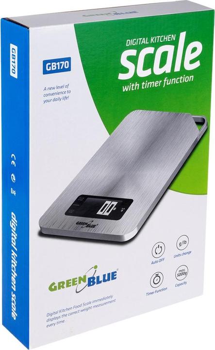 Actual product image Greenblue Balance de cuisine compatible GB170 (Inox)
