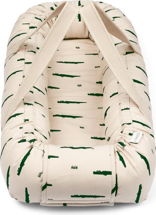 Actual product image Liewood Gro baby nest Carlos crocodile