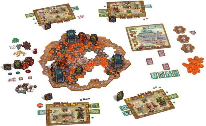 Actual product image Game Brewer GAB49077 - Fuji Koro - board game, for 1-6 players, from 12 years (German, French, English, Dutch)