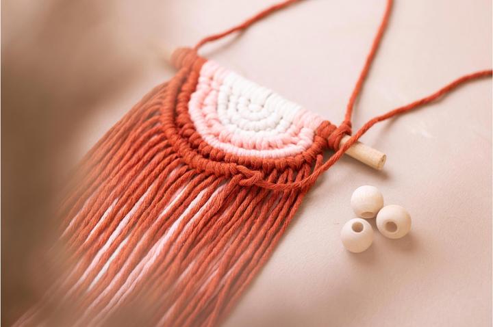 Immagine prodotto Creativ Company Set di mini decorazioni da parete in macramè