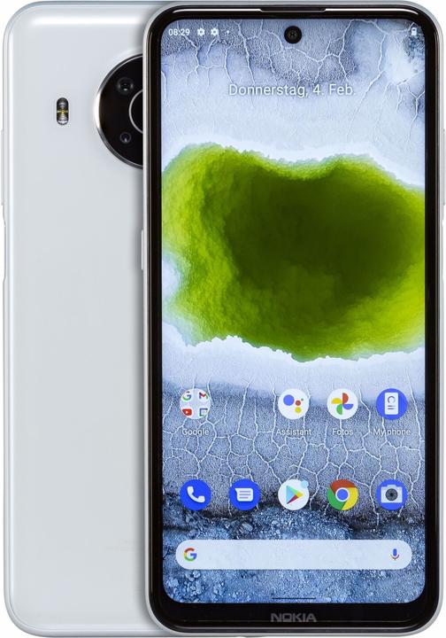 Produktbild Nokia X10 (128 GB, Snow, 6.67", Dual SIM, 48 Mpx, 5G)