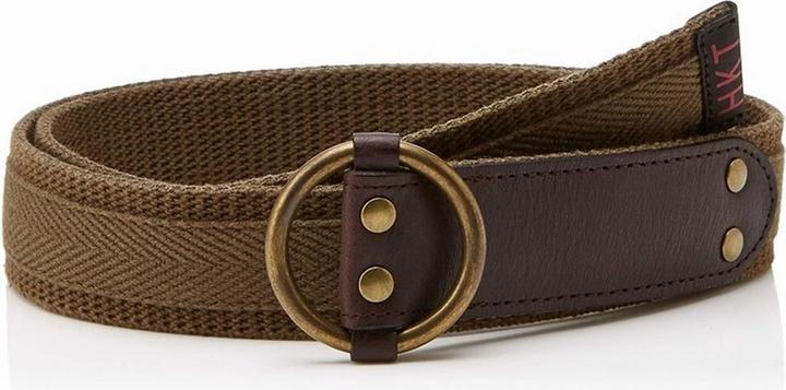 Actual product image Hackett Waist Belt London Washed Canvas Fabric (S)
