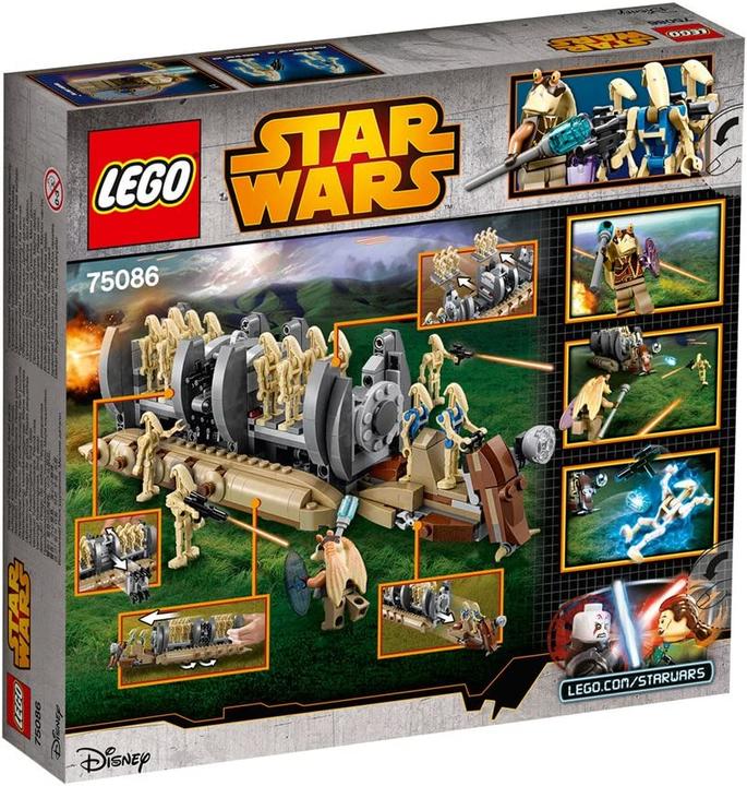 Produktbild LEGO Kampfdroiden-Truppentransportfahrzeug (75086, LEGO Star Wars)