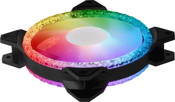 Actual product image Cooler Master MasterFan MF120 Prismatic 3IN1 (120 mm, 3 x)