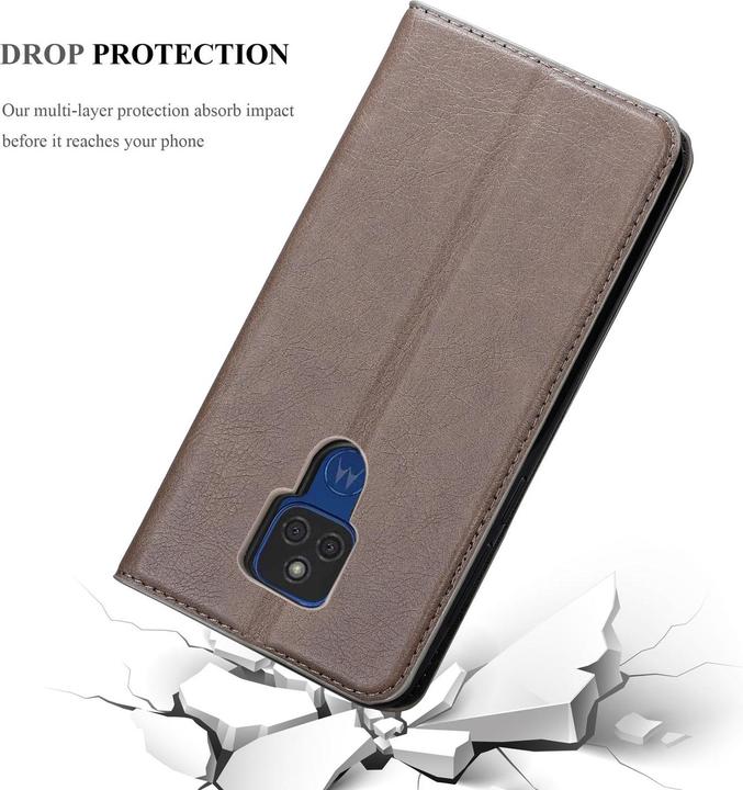 Productafbeelding Cadorabo Boek Onzichtbare Magneethoes (Motorola Moto E7 Plus)