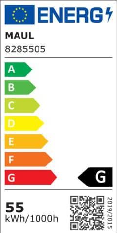 Energy Label Maul Floor lamp Centauri/Naos (4500 lm, 2G11)