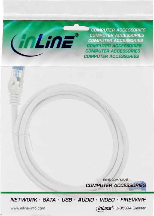 Actual product image InLine Patch cable RJ-45 (M) to RJ-45 (M) (S/FTP, CAT6a, 50 m)