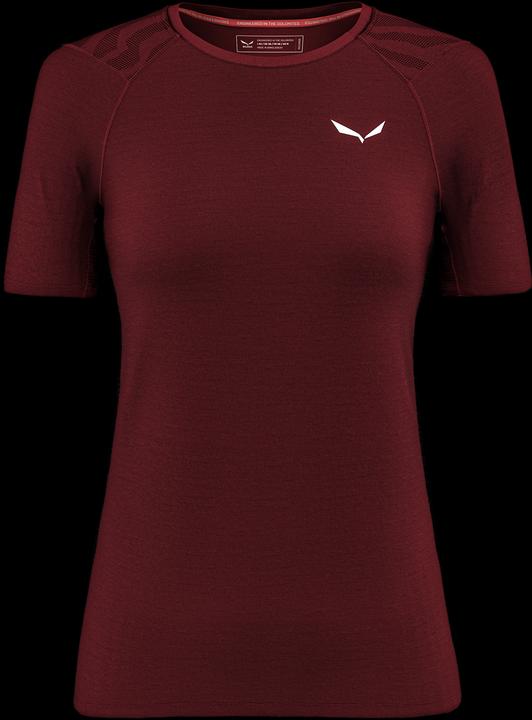 Actual product image Salewa Cristallo Warm Alpine Merino Responsive Short Sleeve Baselayer Da (38, 44)