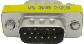 Produktbild RND Electronics Mini-D-Sub-Invertieradapter, HDB15-Stecker / HDB15-Stecker