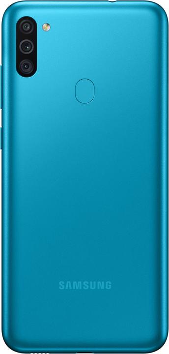Produktbild Samsung Galaxy M11 (32 GB, Blau, 6.40", Dual SIM, 13 Mpx, 4G)