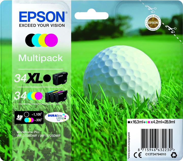 Immagine prodotto Epson 34XL (CMYK)